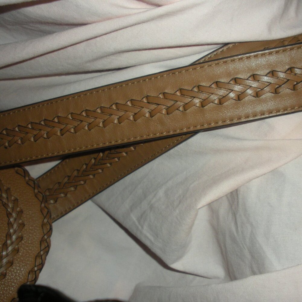 Michael Kors Moroccan Pebbled Brown Shoulder Bag - Picture 4 of 5